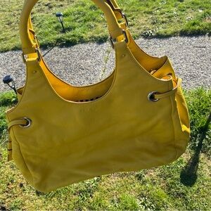 Kate Spade Vibrant Yellow Shoulder Bag